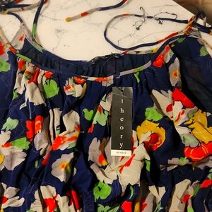 Theory floor length sun dress